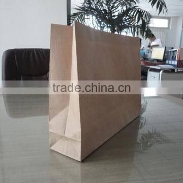 Chinese New Warp and Weft Recycled and Biodegradable Brown Kraft Paper Bags photo-2