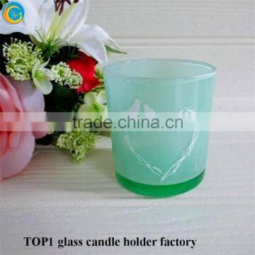 Glass Candle Holder Tealight Candlestick Party Decoration photo-2
