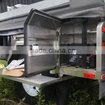 Steel Onroad Camping Trailer With Tent photo-6