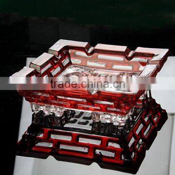 New Design Crystal Ashtray for Office Desk Decoration photo-3