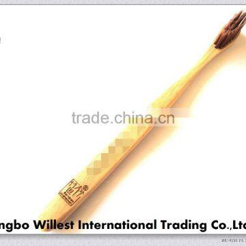 Small Bamboo Toothbrush With Soft Bristle for Children Use photo-3