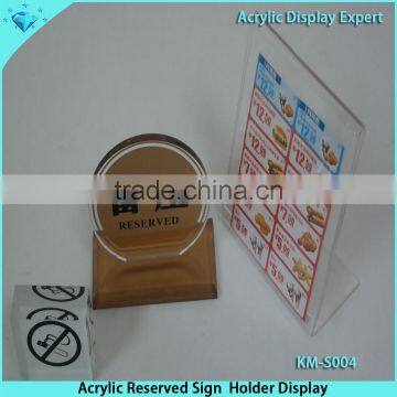 Acrylic No Smoking Sign Holder photo-4