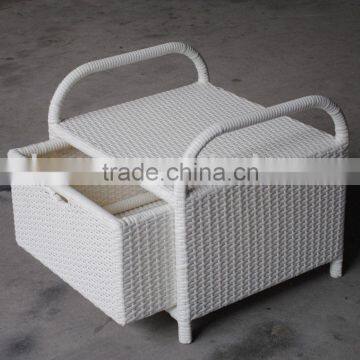 Outdoor Rattan Seat Cabinet Basket AK1211 PE Materials