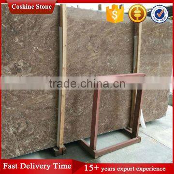 Coffee Brown Marble Pattern Floor Design photo-4