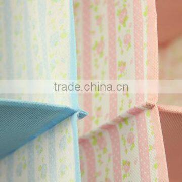Four-Layer With One Drawer Floral Print Non-Woven Fabric Container photo-4