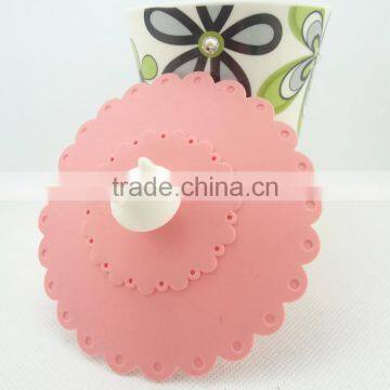 Cute Rabbit Anti-dust Airtight Seal Silicone Drink Cup Cover photo-2