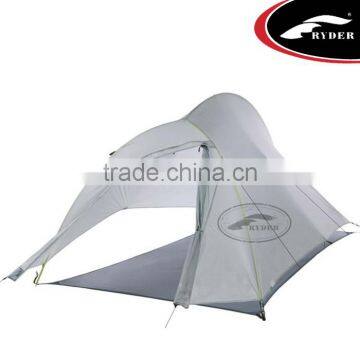 1 Person Outdoor Aluminum Waterproof 3 Season Silicone Coating Ultralight Small Camping Backpacking Tent photo-4