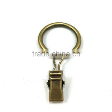 4 Colors - Iron Curtain Ring With Clip / Rod Ring With Clip Hanging / A Ring With A Clip photo-2