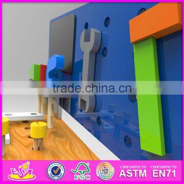 2016 New Design Children Wooden Toy Workbench W03D076D photo-6