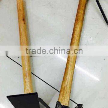 Garden Tool--Stainless Steel Hoe With Solid Wood Handle photo-6