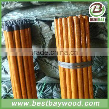 Factory Direct Sale Pvc Coated Wooden Broomstick, Wooden Stick, Wooden Broom Handle photo-4