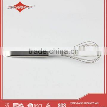 10" Full Stainless Steel Whisk Manual Rotary Wire Egg Beater photo-2