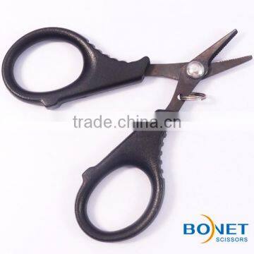 S91014 CE Qualified 3-1/2" Easy Carry Small Fishing Line Cutting Scissors photo-3