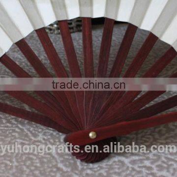 Personalized Large Size Bamboo Fan for Gift photo-4