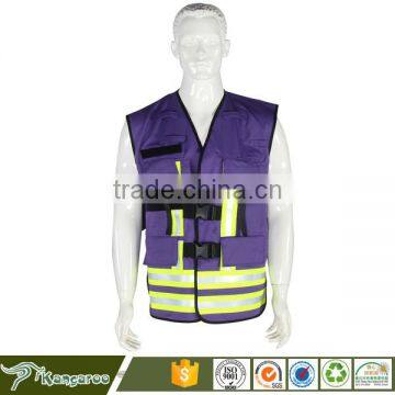 No Collar Reflective Safety Vest For Men