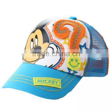 Children Mouse Cartoons Print Trucker Hat Kid Baseball Mesh Cap photo-4