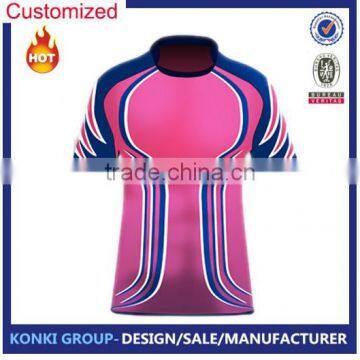 Wholesale Top Custom Cheap 100% Polyester Sublimation Sportwear Pattern Football Men T shirt