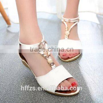 HFR-YS25 2015 Summer New Foreign Trade Beaded Thong Sandals photo-2