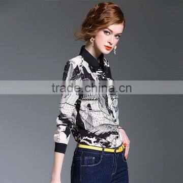 Maxnegio New Style Latest Printed Lady Blouse Designs photo-6