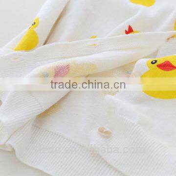 Girls Stylish Design Cartoon Fleece Print Coat in Spring photo-3