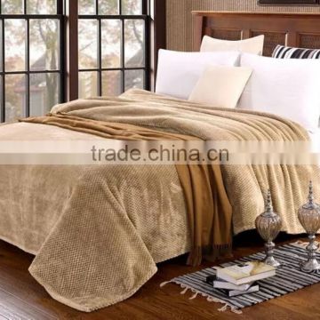 Printed Jacquard Coral Fleece Fabric photo-4