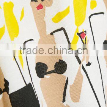 Latest Design Bulk t Shirt Printing With Beach Girls photo-3