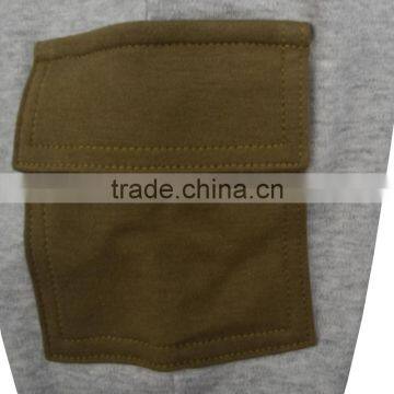 Cute Rugby Applique Boy's Romper Jumpsuits Organic Knit Baby Romper photo-5