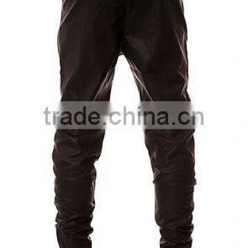 Red Mens Jogging SweatPants lambskin