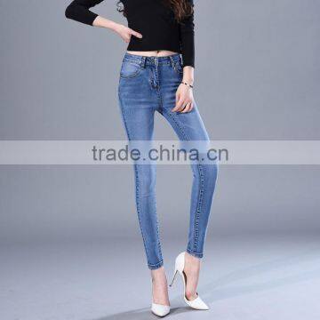 zm40638b hot sale pencil pants distressed women jeans leggings high waisted trousers