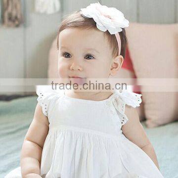 F10001N Baby Headband Lace Flower Hair Band Wholesale Beautiful Baby Girls Hair Accessory photo-2