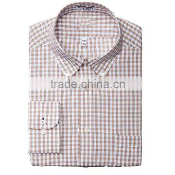 2017 Trend Office Long Sleeved Men's Flannel Plaid Shirts photo-2