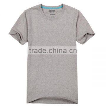 2017 Garment Factory Customized Your Own Brand Design Plain Color 95% Cotton 5% Spandex Private Label High Quailty Men T-shirts