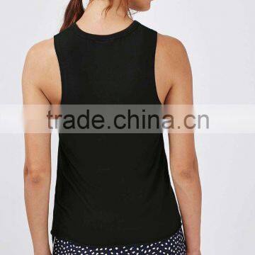 JXY Basic Black Tank Top for Woman photo-3