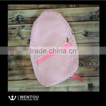 Newest Design Pretty Practical Monogrammed Seersucker Backpack photo-5