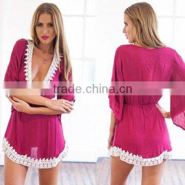 Cheaper and Sexy Chiffon & Cotton Dress photo-4
