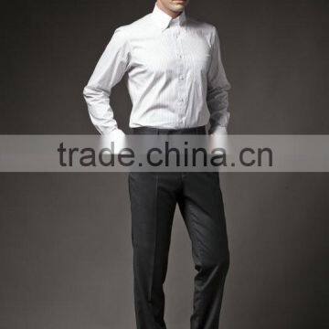 Wholesale Mens Double Button Down Collar Dress Shirts of 2014 Latest Design photo-3