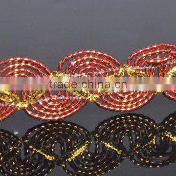 Hi-ana Trim2 24 Hours Service Online Multi Color Border Lace Trim photo-2