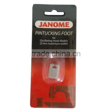 Janome Pintucking Foot for Oscillating Hook Models (5mm maximum width) 200328003