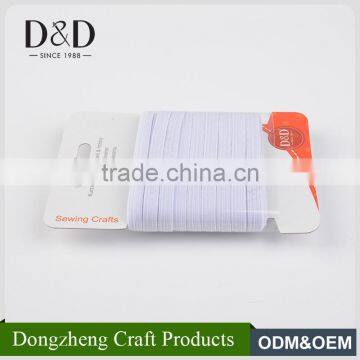 High Quality Wholesale Household Woven Flat Braided Elastic Bands for Sewing photo-3