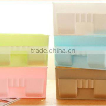 Hot Sale Multifunction Waterproof Plastic Sundry Desktop Makeup Cosmetic Storage Box Container Case Organizer 5 Color Random photo-4