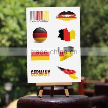 Custom Nation Flag Tattoo Temporary Tattoos