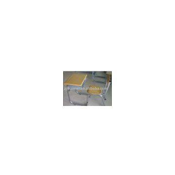 school desk and chair