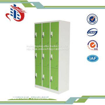 Sample Design kd Assemble Clothes Shoes Storage 9 Door Laboratory Locker photo-2