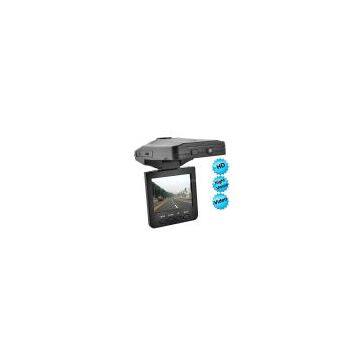 720P HD Car DVR With 2.5 Inch LCD Display And Night Vision