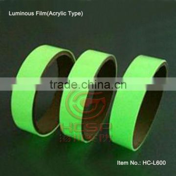 Photo Luminescent Tape Film ACRYLIC Surface