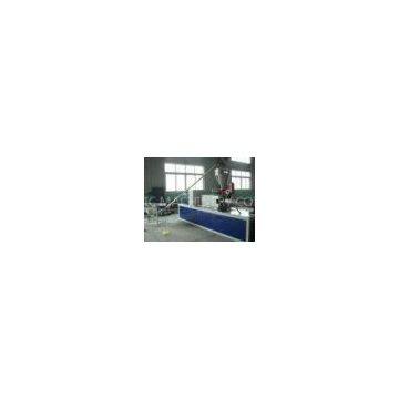 Automatic Plastic Profile Extrusion Line With Double Screw Extruder