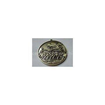 Custom Zinc Alloy / Pewter / Dragon / Brass Boat 3D Die Cast Medals for Souvenir Gift