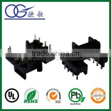 EF16 horizontal pin4:4 220v 12v step up transformer bobbin
