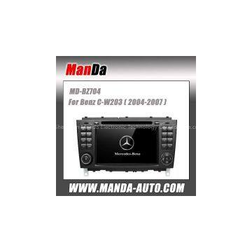 Manda 2 din car dvd gps for Benz C-W203 ( 2004 2005 2006 2007 ) car dvd player auto parts