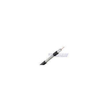 RG11 CATV Coaxial Cable , 14AWG Solid CCS Conductor with Plenum CMR PVC